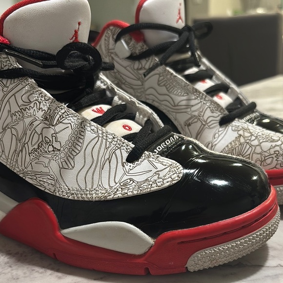 Jordan Kids Sneakers - Red, Black, White - Picture 14 of 15